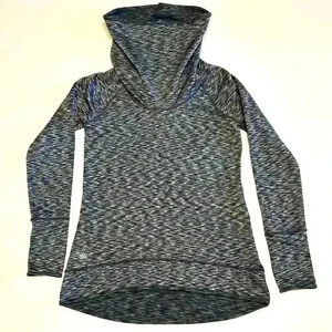 Athleta Long Sleeve Fleece Turtleneck Sweater Cowl Neck Women's  XS Run Walk